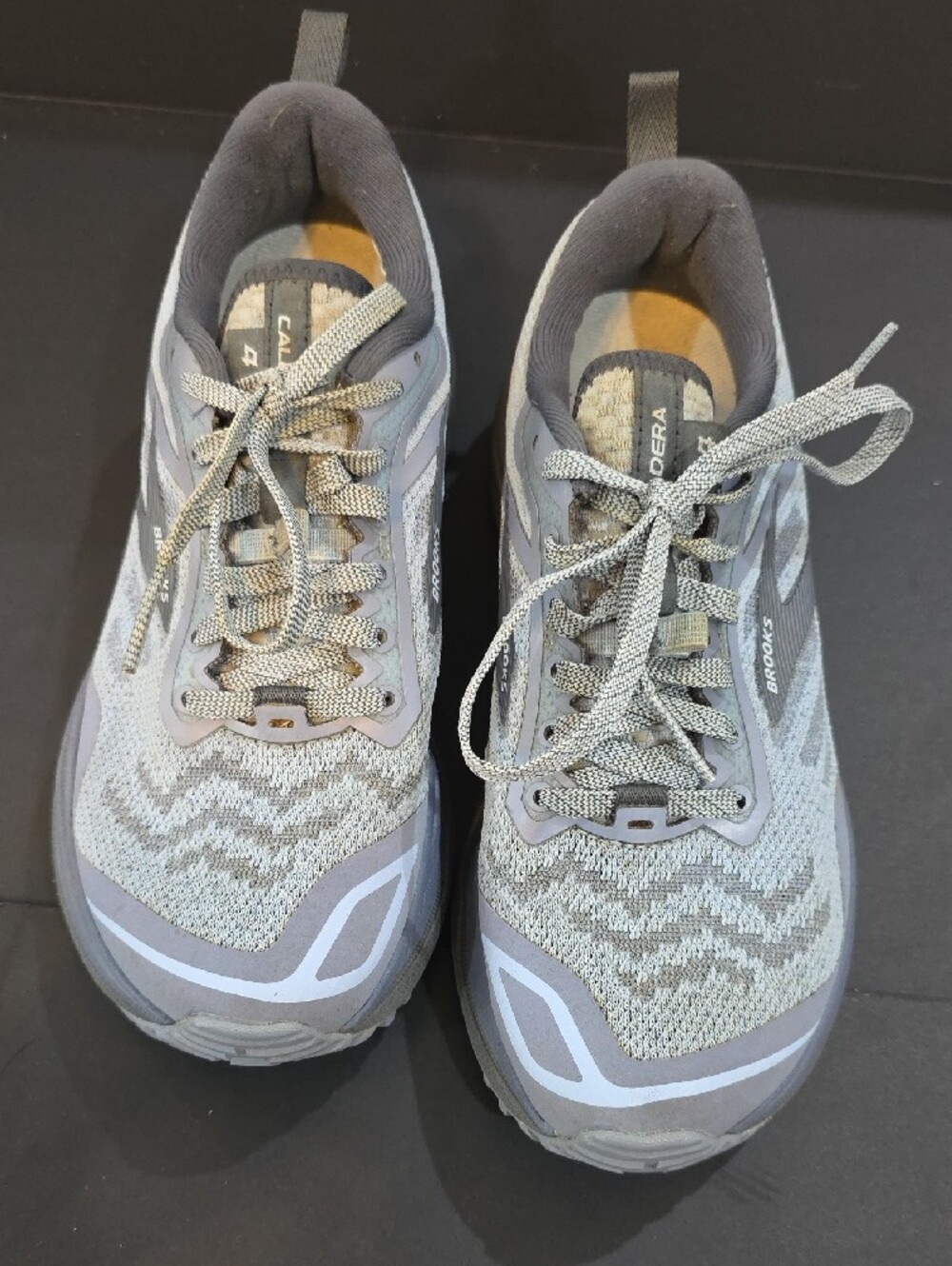 Brooks Caldera 4 Women's Light Gray Athletic Running Shoes Size 7 - Picture 5 of 11